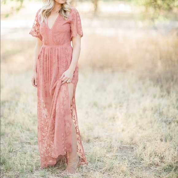 Socialite Lace Overlay Romper - Picture 8 of 8